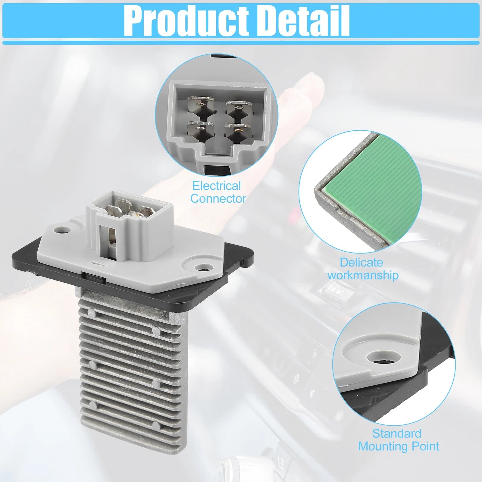 HVAC Blower Motor Resistor AC Blower Control for Kia Optima (2001–2006)