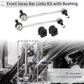 Front Stabilizer Bar Links 2pc with Bushings for Kia Magentis (2006–2010)
