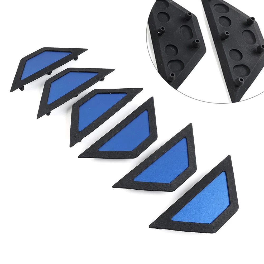 Footboard Foot Rest Pad for Honda Forza NSS 750 (2021–2022) Blue