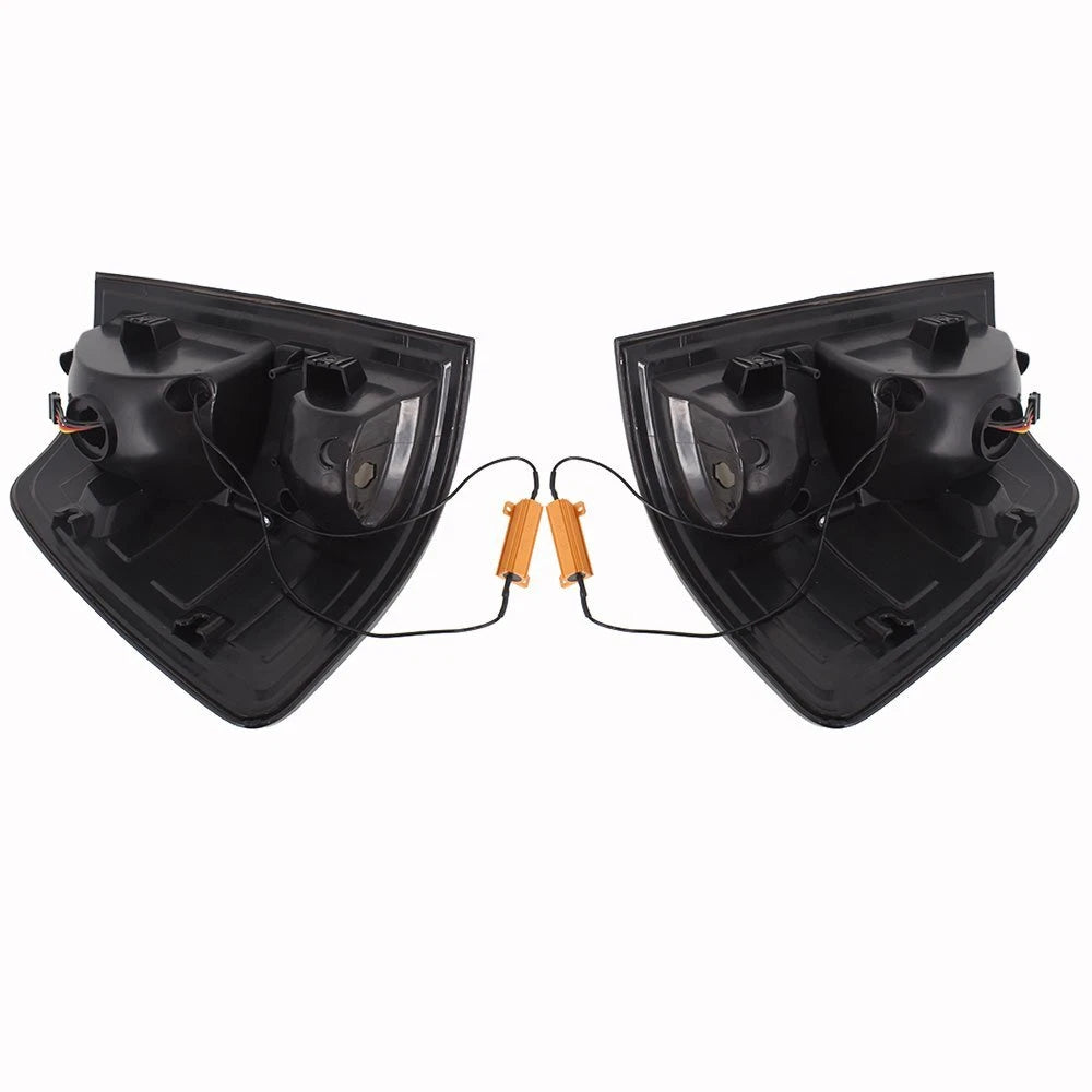 Black Tail Light Brake Reverse Lamps for Dodge Ram 1500 (2009–2018)