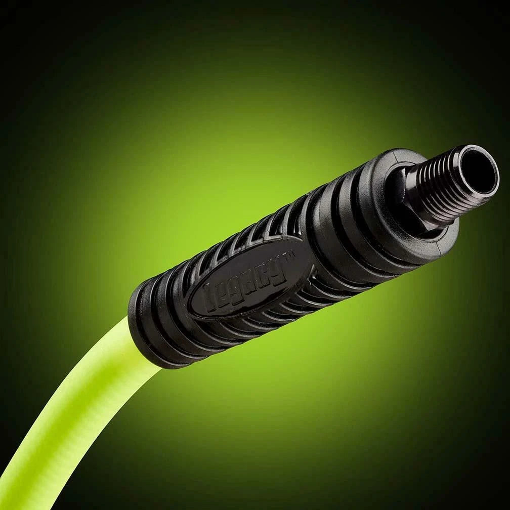 Flexzilla Air Hose 1/2" x 25' with 3/8" MNPT Fittings for
