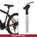 Adjustable Seat Post for MTB Mountain Bike 31.8x300mm Silver Tone (31.8)