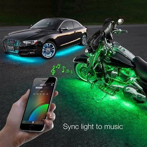 LED Accent Light Kit for Motorcycle (XKGlow KSMOTOSTANDARD)