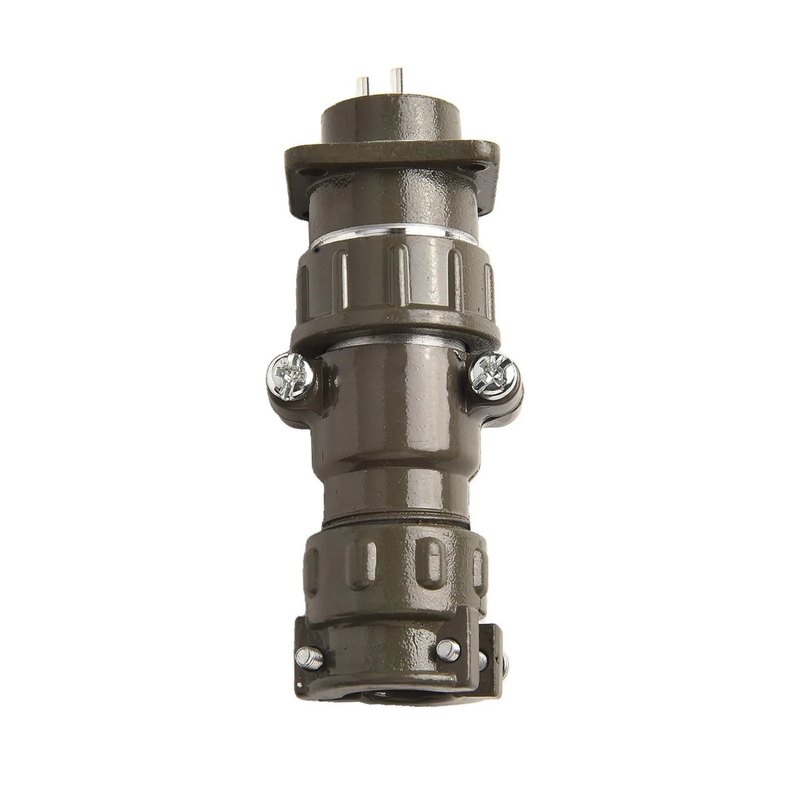 M20 Panel Mount Flange Aviation Connector with 27 Pin Contacts