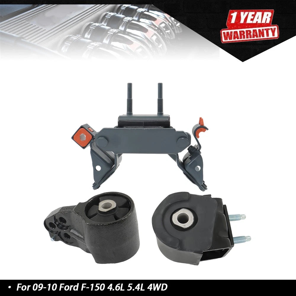 Engine & Trans Mount Kit for Ford F-150 4.6L/5.4L 4WD (2009–2010)