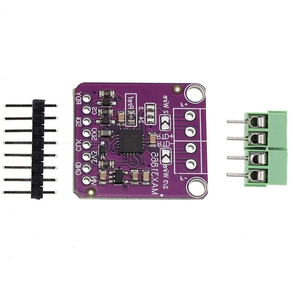 2X MAX31865 Temperature Sensor Module for Various Applications