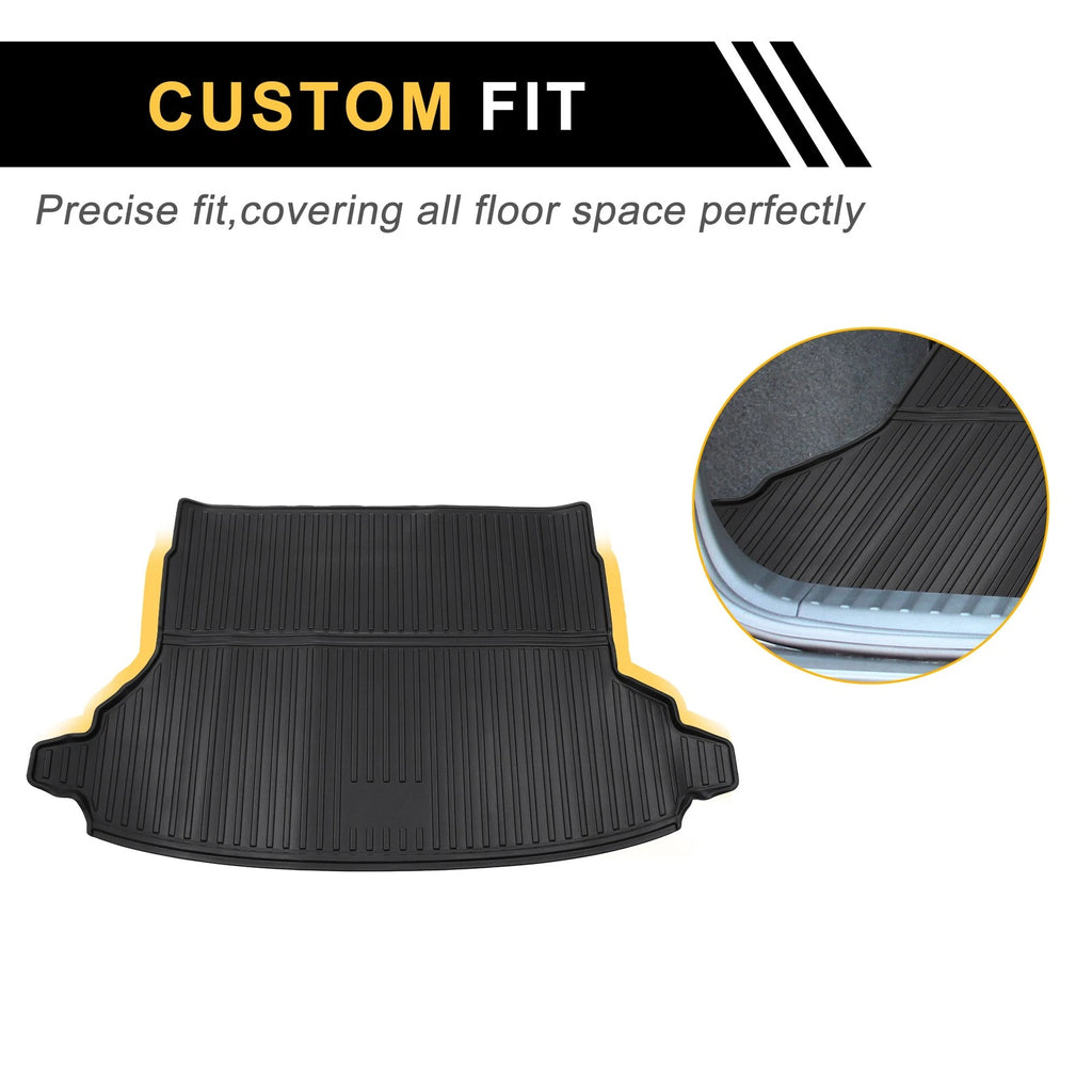 Cargo Liner Rear Trunk Mat for Subaru Forester (2019–2025) Vertical Stripes