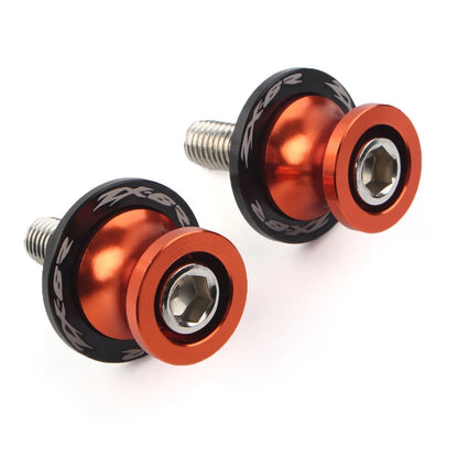 8mm Swingarm Spools Slider for Kawasaki ZX6R (2012–2021) - Orange
