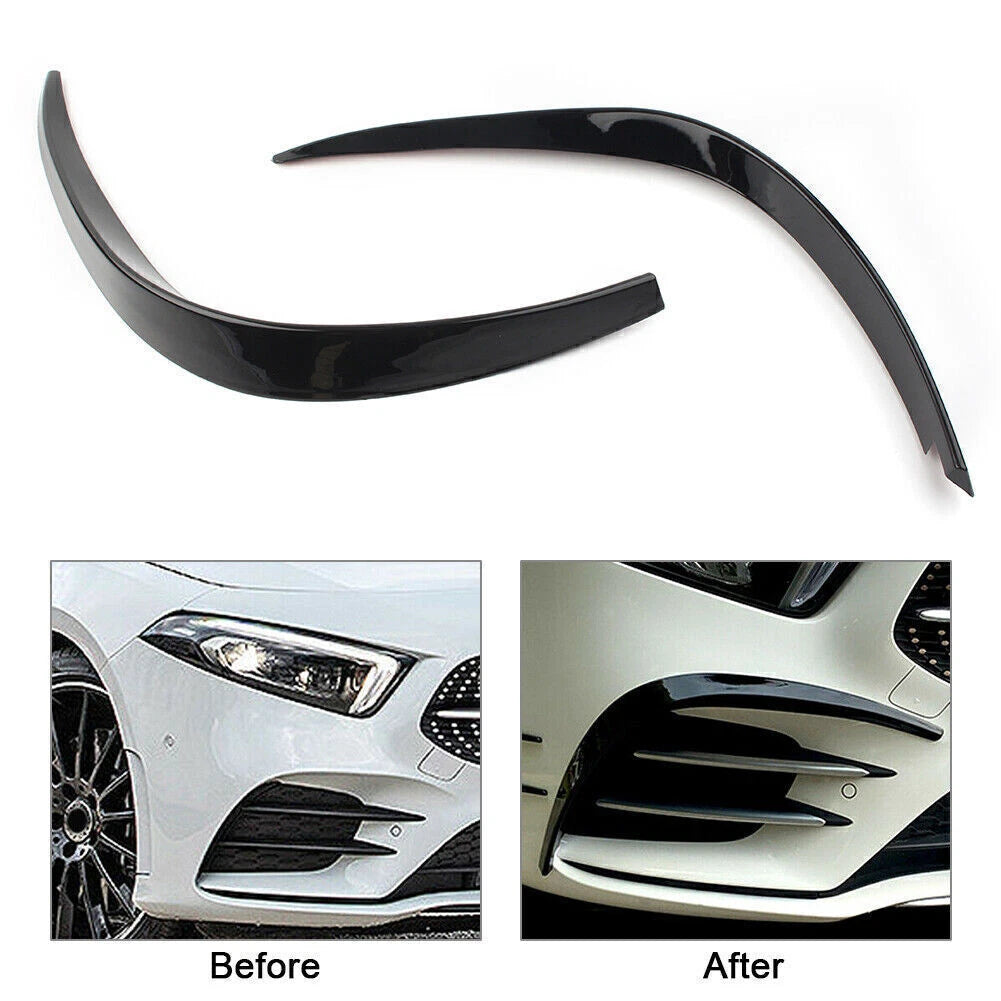 Front Bumper Lip Splitter for Mercedes Benz A-Class A260 (2019–2023)