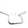 12" Chrome Handlebars for Harley Touring Batwing Fairing (1986–2017)