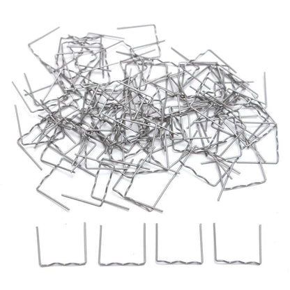 100pcs Flat Staples 0.6mm Flat Staples Stapler For Car Auto Weld