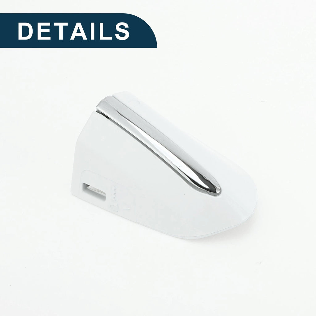 Front Left Door Handle Cover Trim Replacement for Ford Mondeo Edge Taurus 2013-2020 White