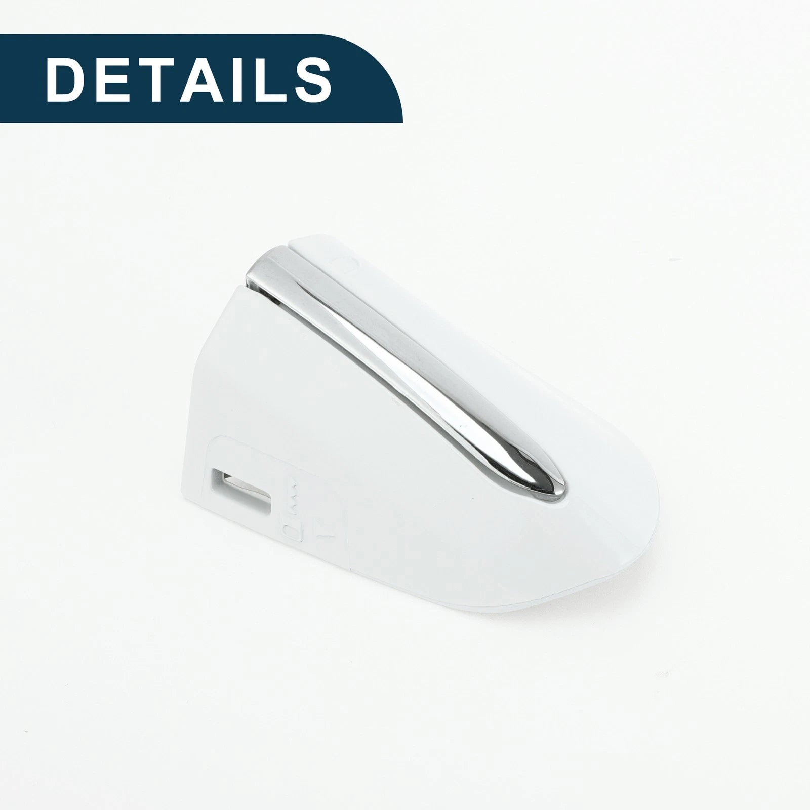 Front Left Door Handle Cover Trim Replacement for Ford Mondeo Edge Taurus 2013-2020 White