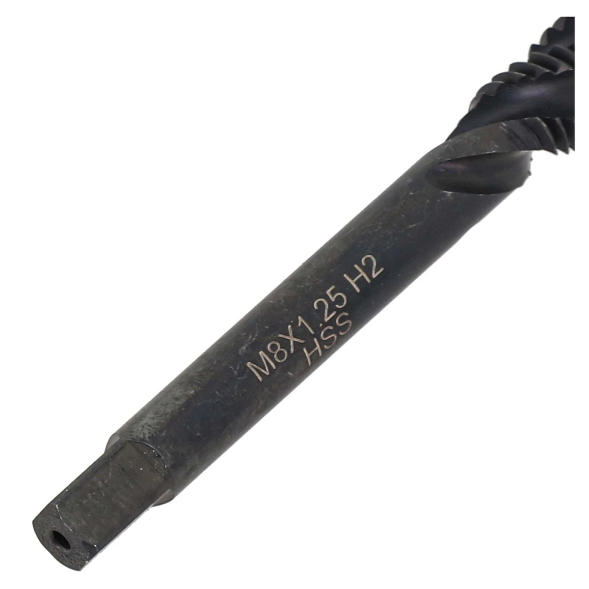 HSS Tap for Milling Machines - Upward Chip Removal, Clear Threads