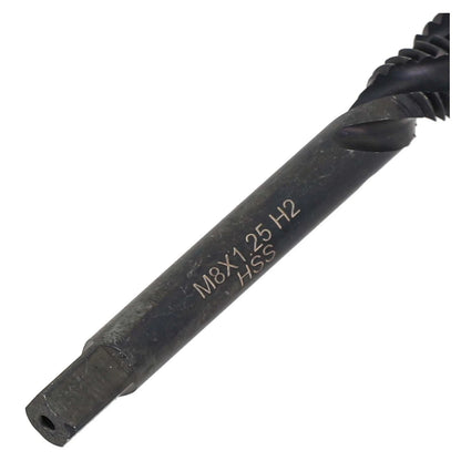 HSS Tap for Milling Machines - Upward Chip Removal, Clear Threads