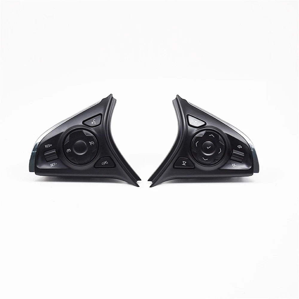 2X Steering Wheel Control Button Cover for Buick Lacrosse Enclave (2014–2020)