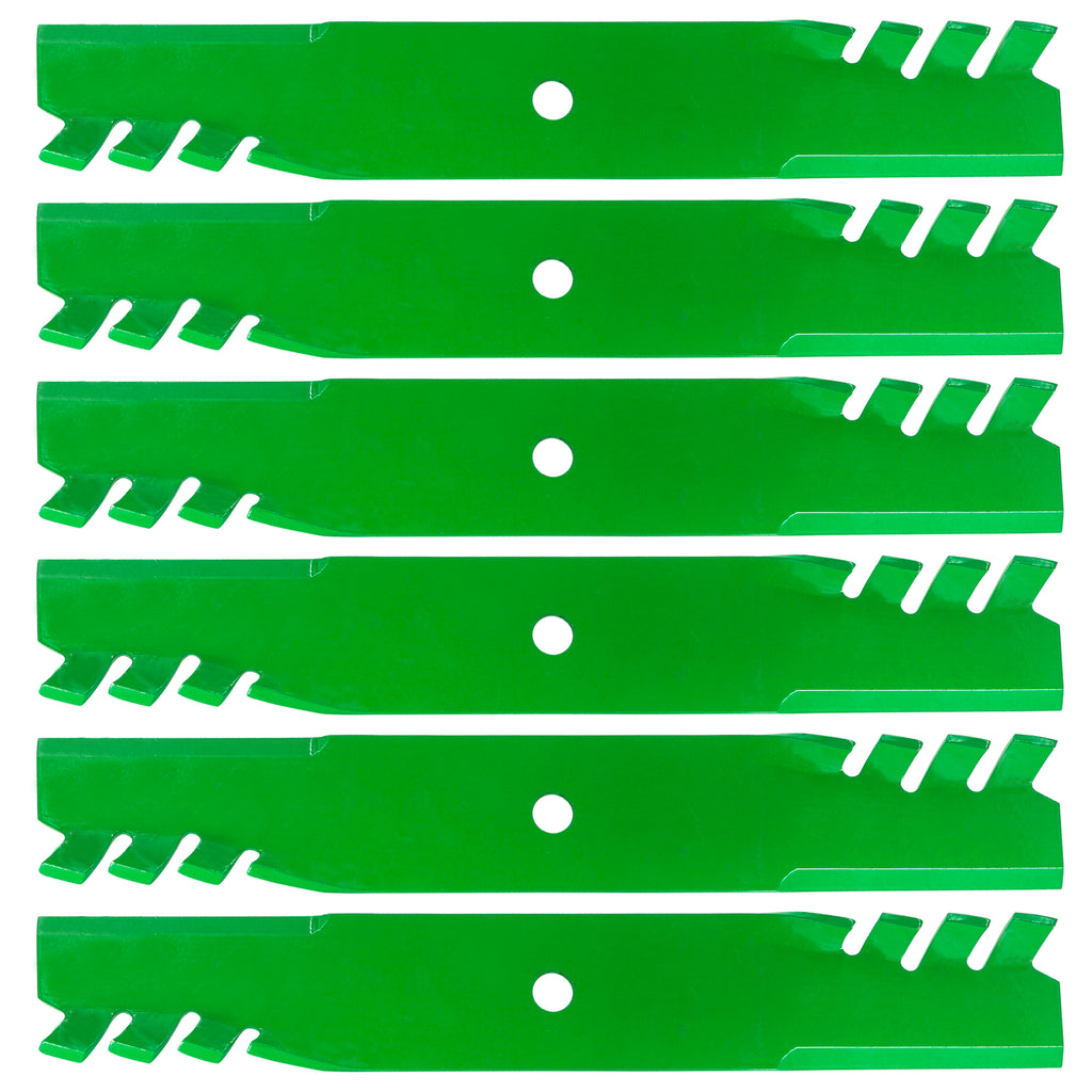 Toothed Deck Streak Blade 16-1/2 x 5/8 Circle Hole for Bad Boy (48) (2010–2015)