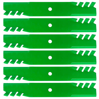 Toothed Deck Streak Blade 16-1/2 x 5/8 Circle Hole for Bad Boy (48) (2010–2015)