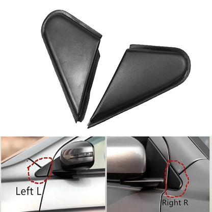 2 Side Rearview Triangle Molding Cover for Mitsubishi Lancer Evolution (2008–2015)