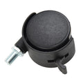 Threaded Rod M8 Swivel Wheels for Computer (7/16 7/8 Inch Axle Bearing)