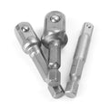 Set of 3 Socket Adapter Drill Bits for Impact Driver (1/4", 3/8", 1/2")