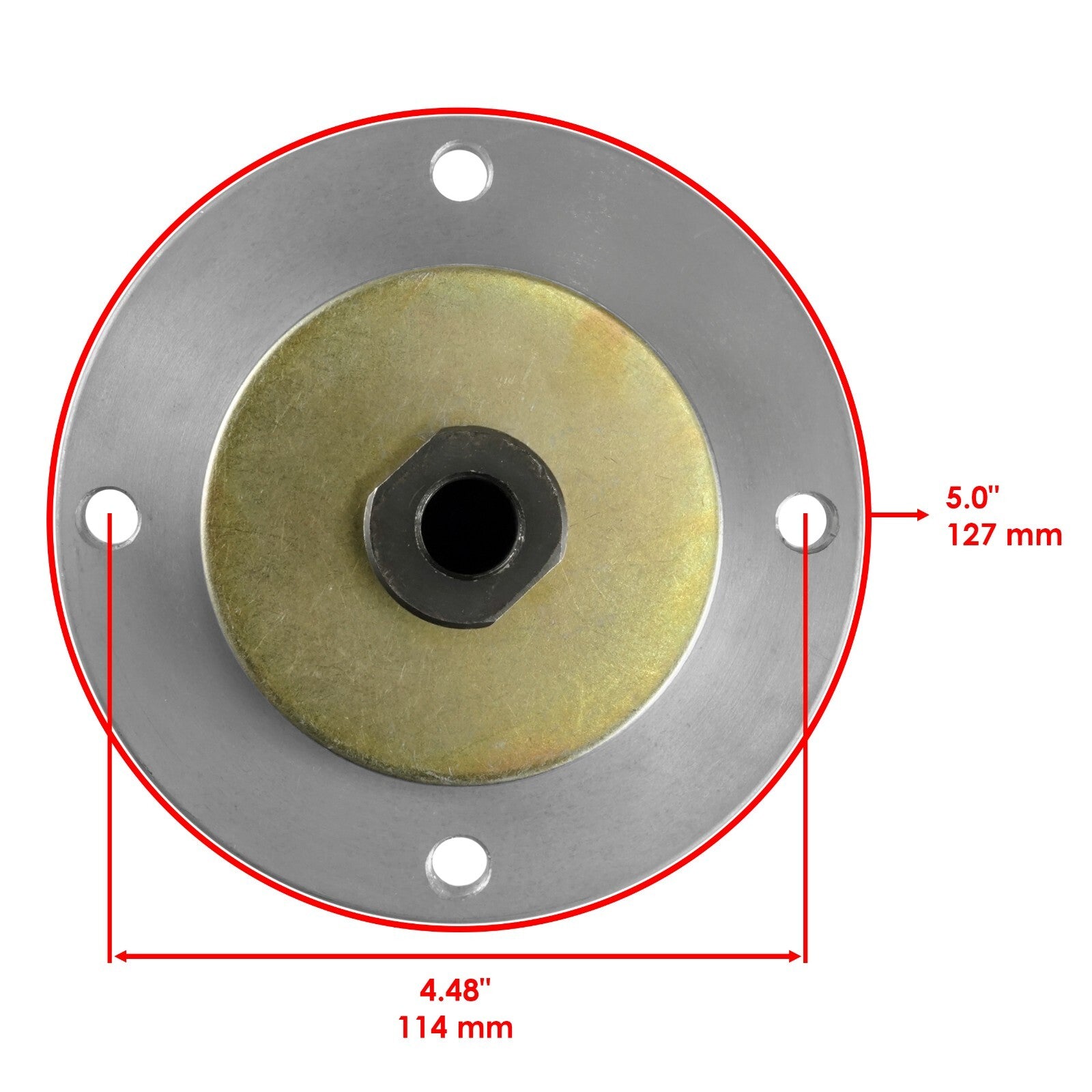 Deck Spindle and Pulley Replacement for Husqvarna BZ6127 BZ6134 BZ7234 (2015–2018)