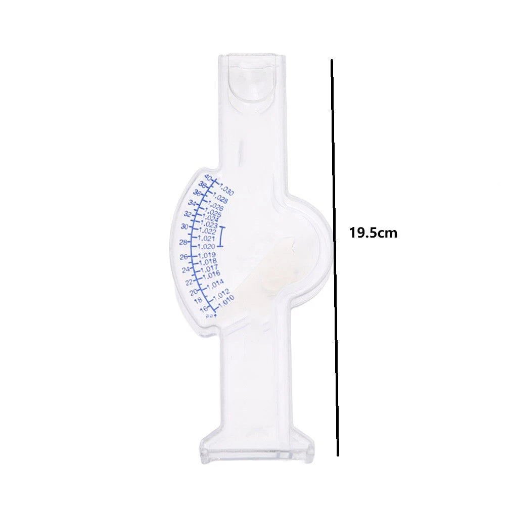 Salinity Hydrometer for Saltwater Aquarium and Reef Tank Testing