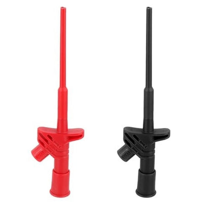 2X Insulation Test Probes Red Black Clips for DIY Projects
