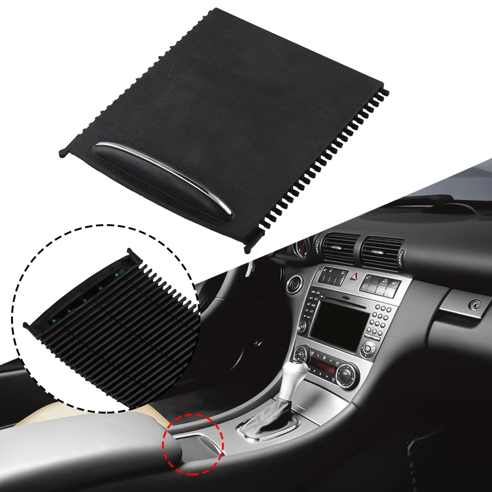 Roller Blind Cover for Mercedes-Benz C-Class W203 (2000–2007)