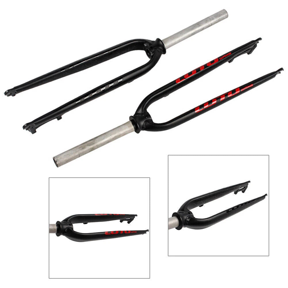 Rigid Fork for MTB Bicycle (1-1/8" Threadless, Disc Brake)