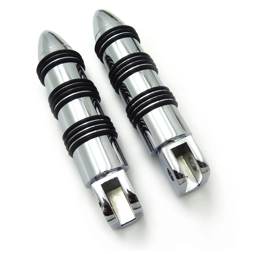 Chrome Front Foot Peg for Honda CBR 954RR (2002–2003)