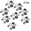 Set of 8 Carburetor Gasket Kit for Husqvarna 44 140S 240S 444 Walbro K10-HDC