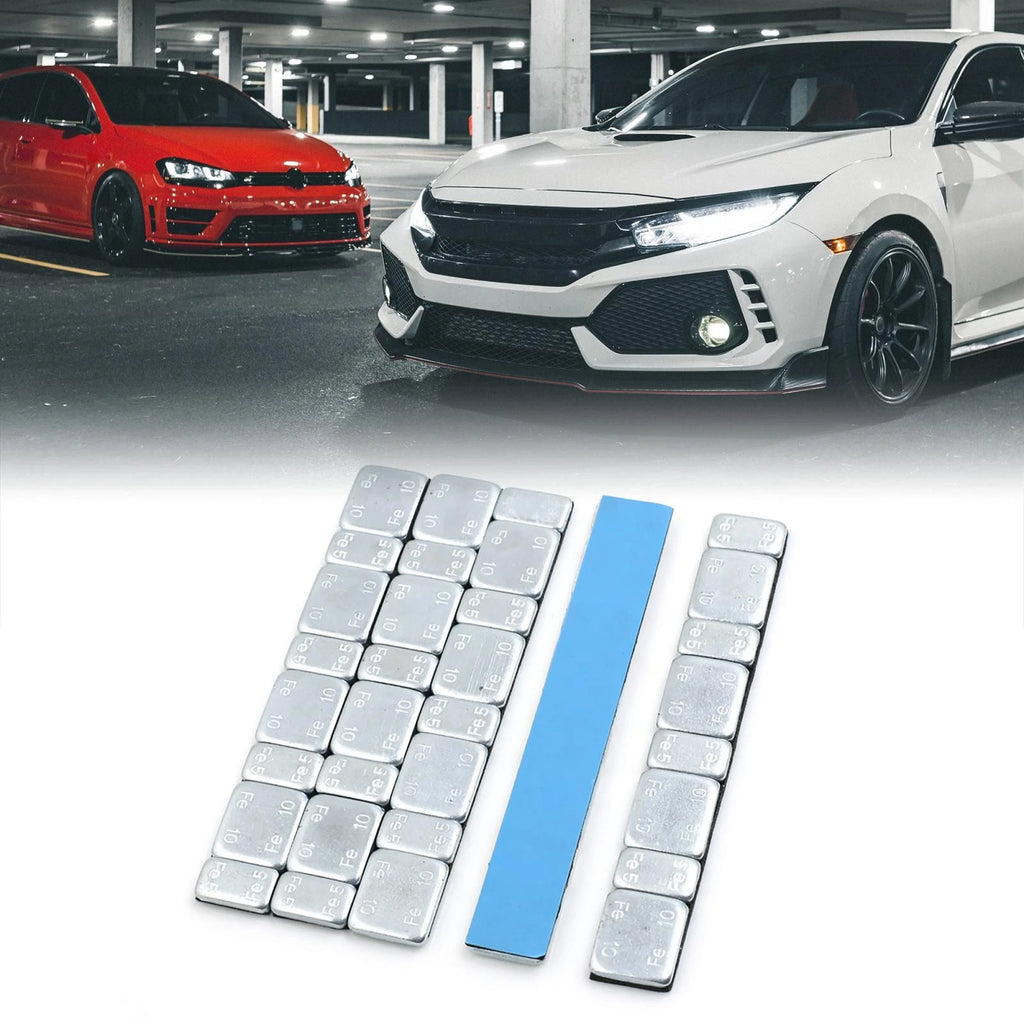 Adhesive Wheel Balance Weight Strips 5pc for Motorcycle 124 x 18mm (2000–2000)