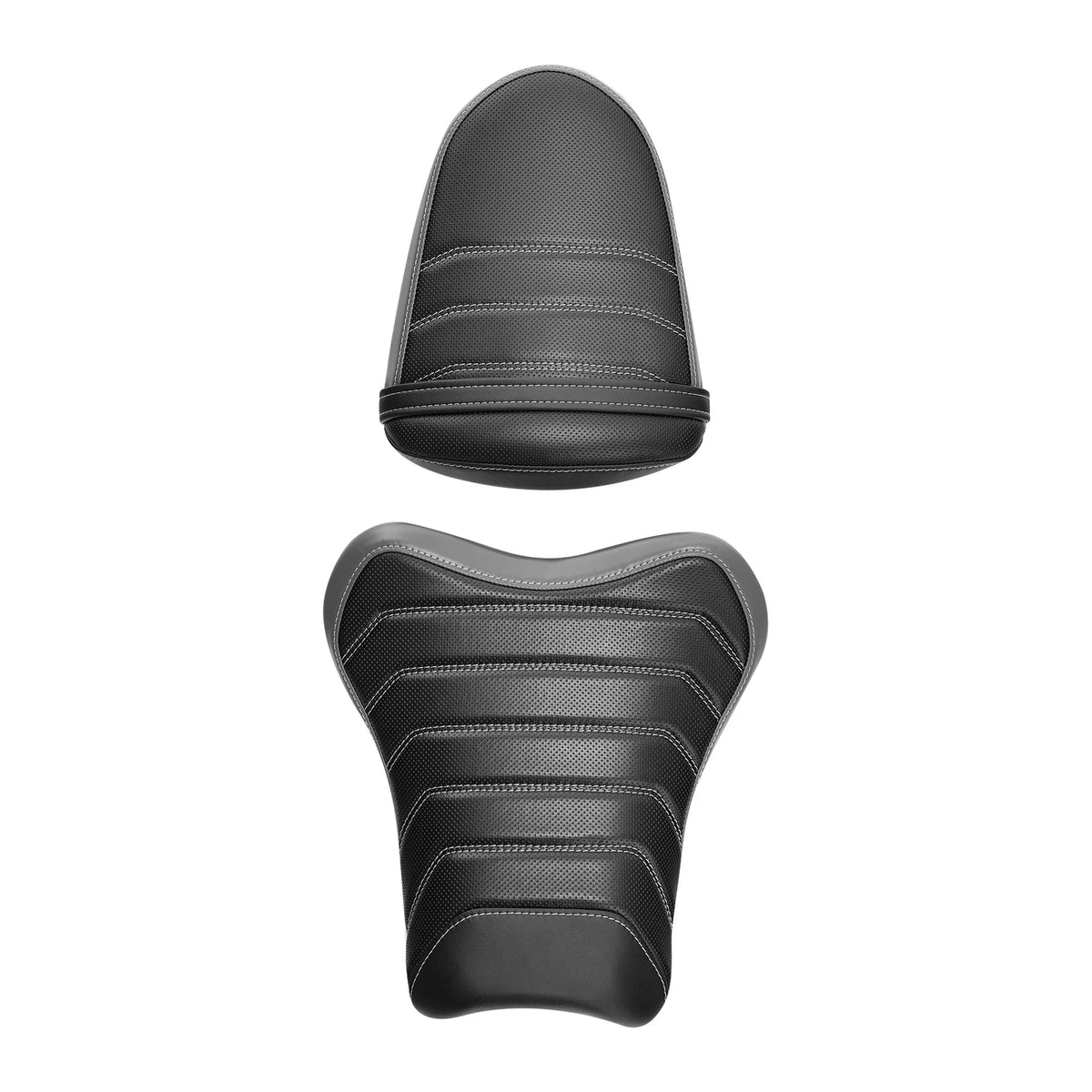 Driver & Passenger Seat for Suzuki GSXR1000 (2005–2006) Black Gray