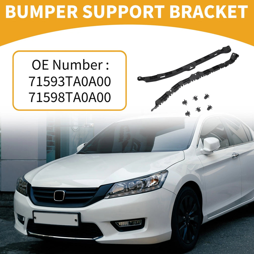 Rear Bumper Support Bracket Left Side Replacement for Honda Accord (2008–2012)