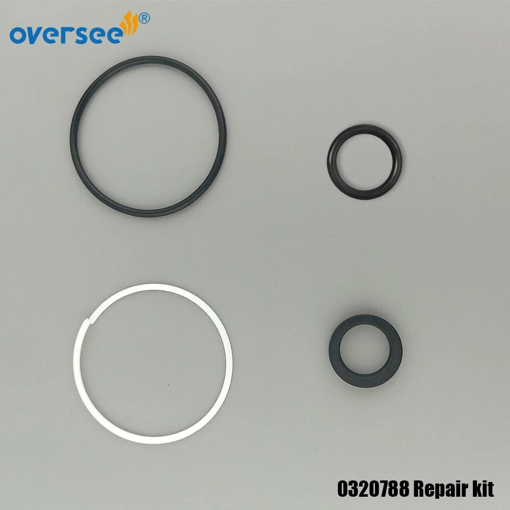 Trim Cap Seal Repair Kit for Evinrude Johnson (320788, 326649, 319662, 321715, 122494)