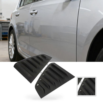 Rear Window Louver Trim for VW Golf 6 Golf 7 (2010–2017) Matte Black