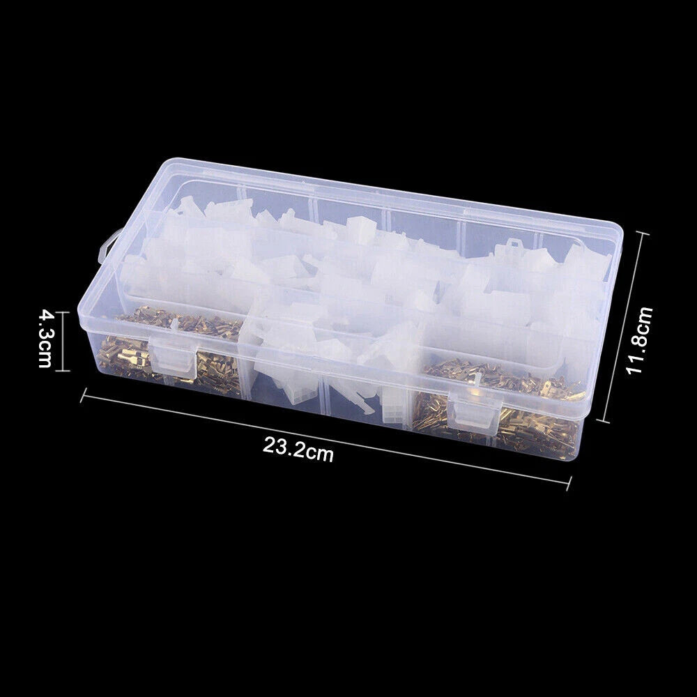 Set of 480X 2.8 mm Auto Motorcycle Terminals for Car Electrical Connectors