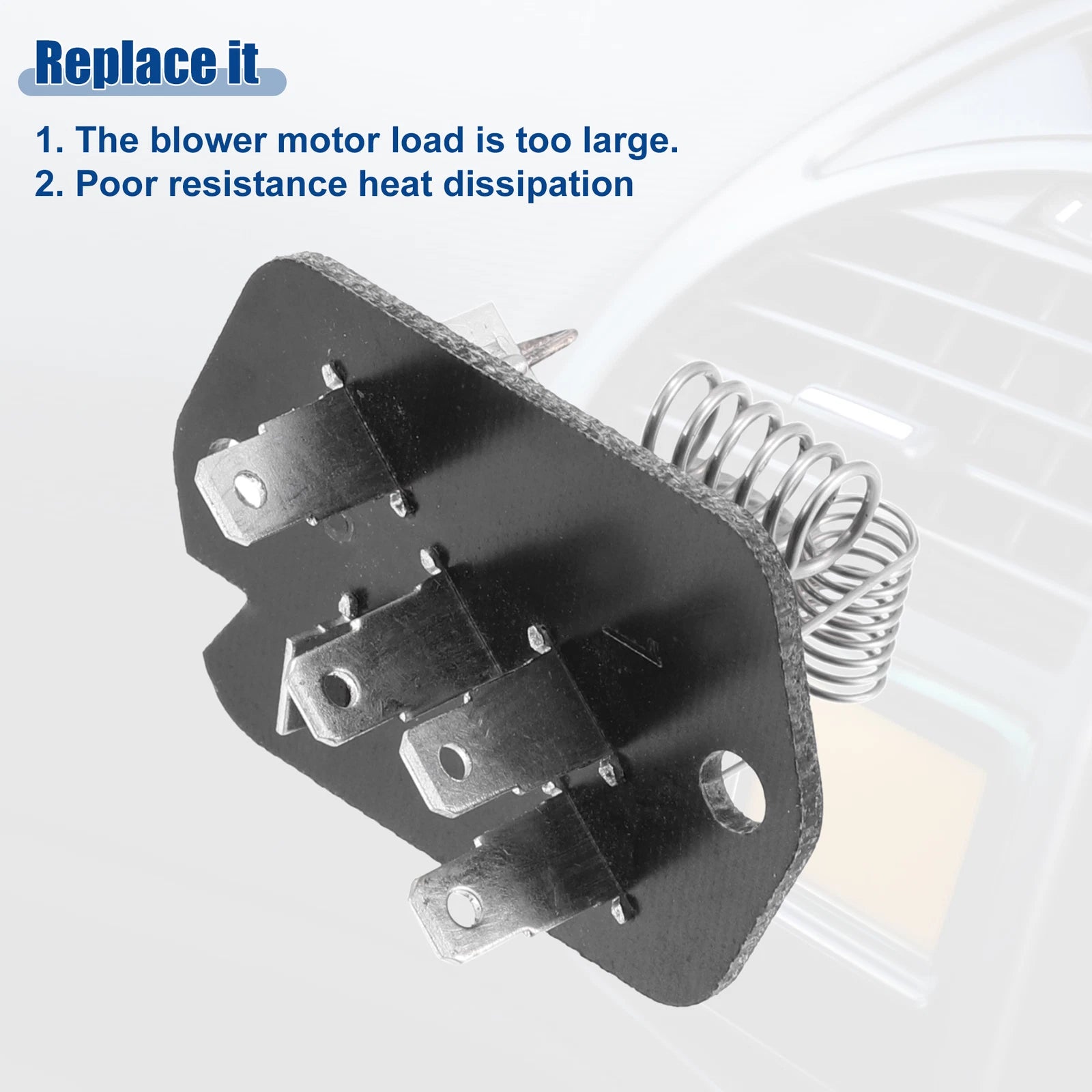HVAC Blower Motor Resistor for