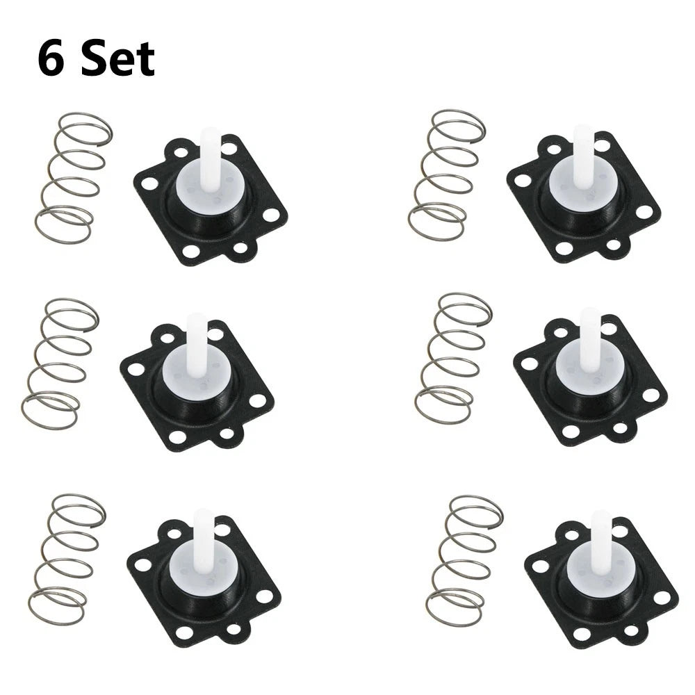 6x Accelerator Pump Repair Kit for Mercury 80-125HP (1988–2004) 811287
