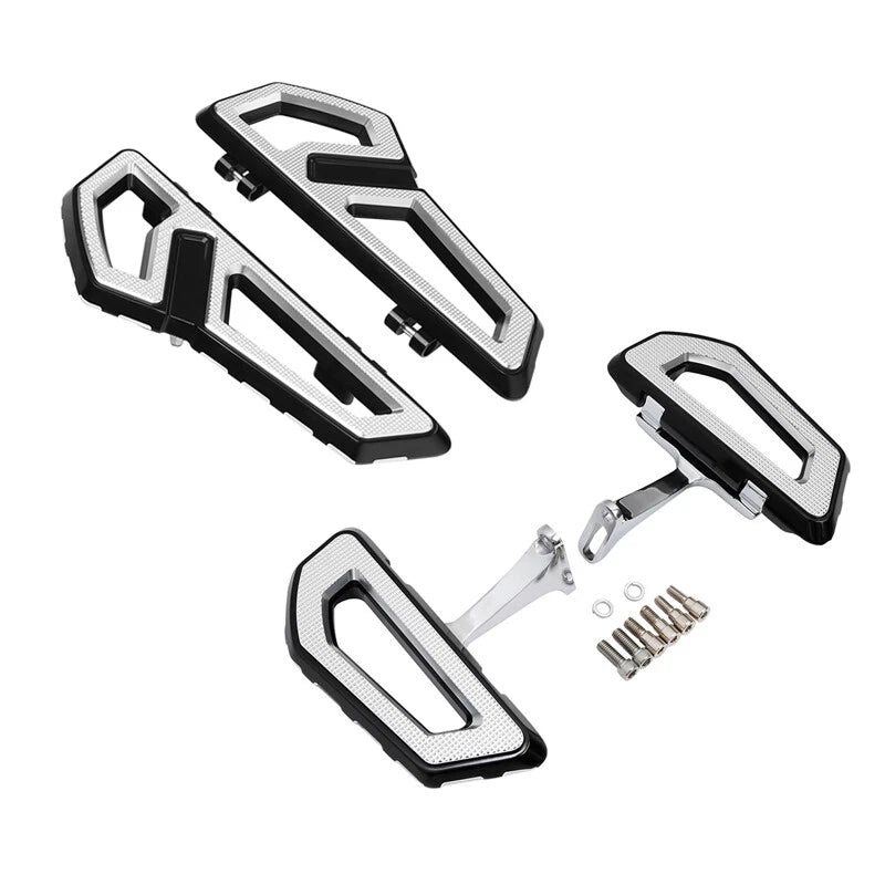 Driver & Passenger Floorboards for Harley Touring Glide (1993–2024)