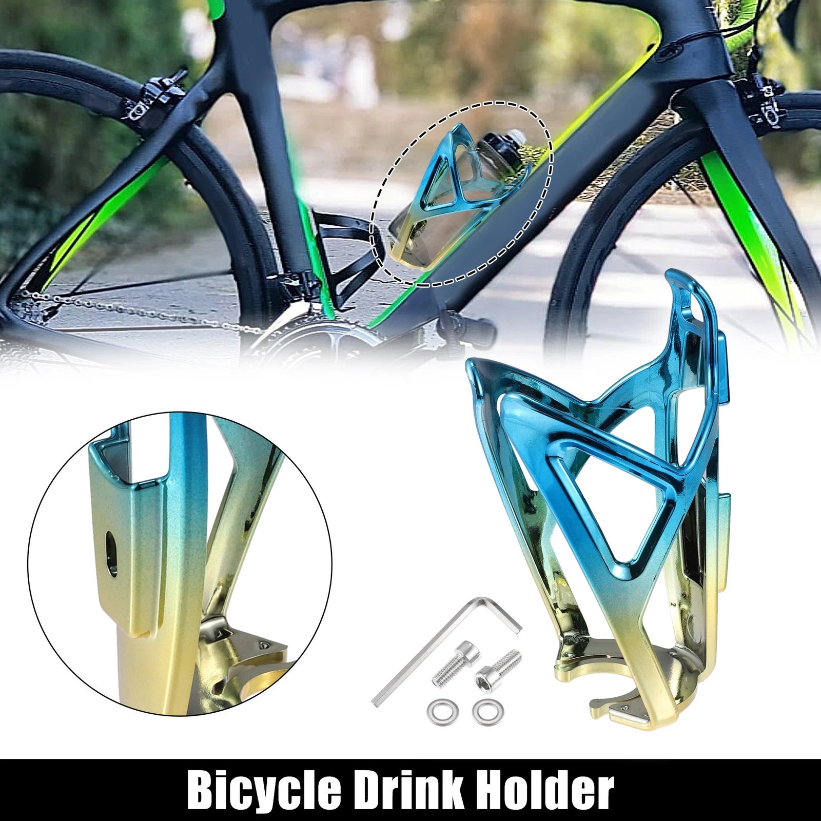 Bike Water Bottle Cage Holder Set Replacement for Bicycle (2000–2026)