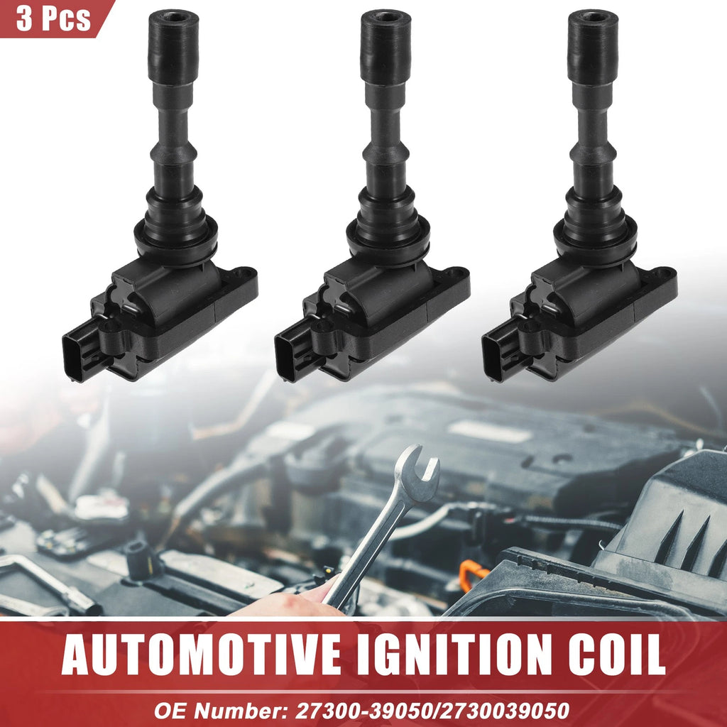 Ignition Coil Set of 3 Replacement for Kia Sedona (2002–2005)