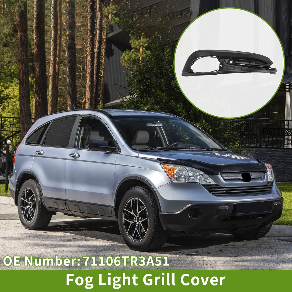 Right Front Fog Light Grill Replacement for Honda Civic (2013–2015)