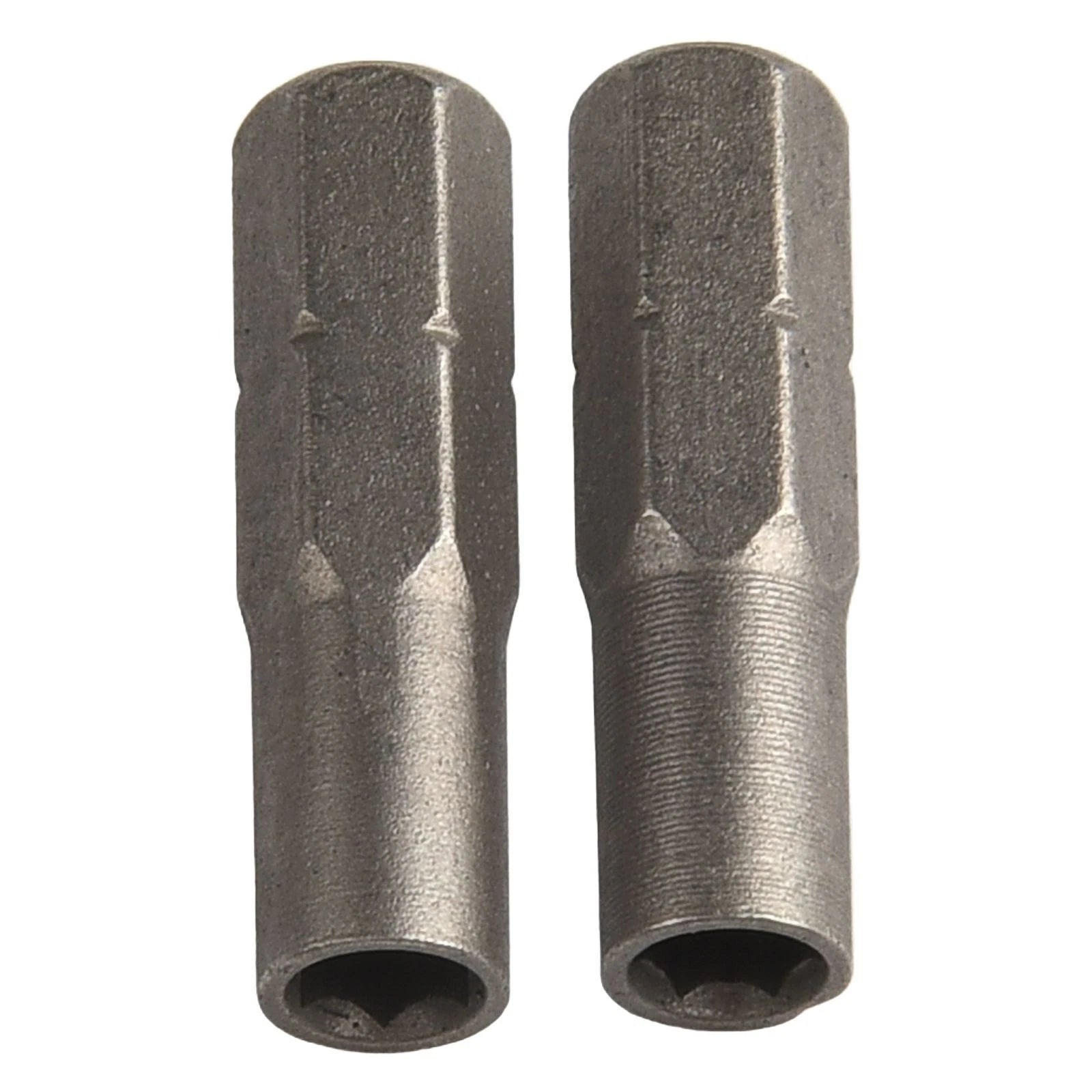 2X Bit 1/4 Insert Adapter for Standard 1/4 Drive Tools 6.35mm to 4mm