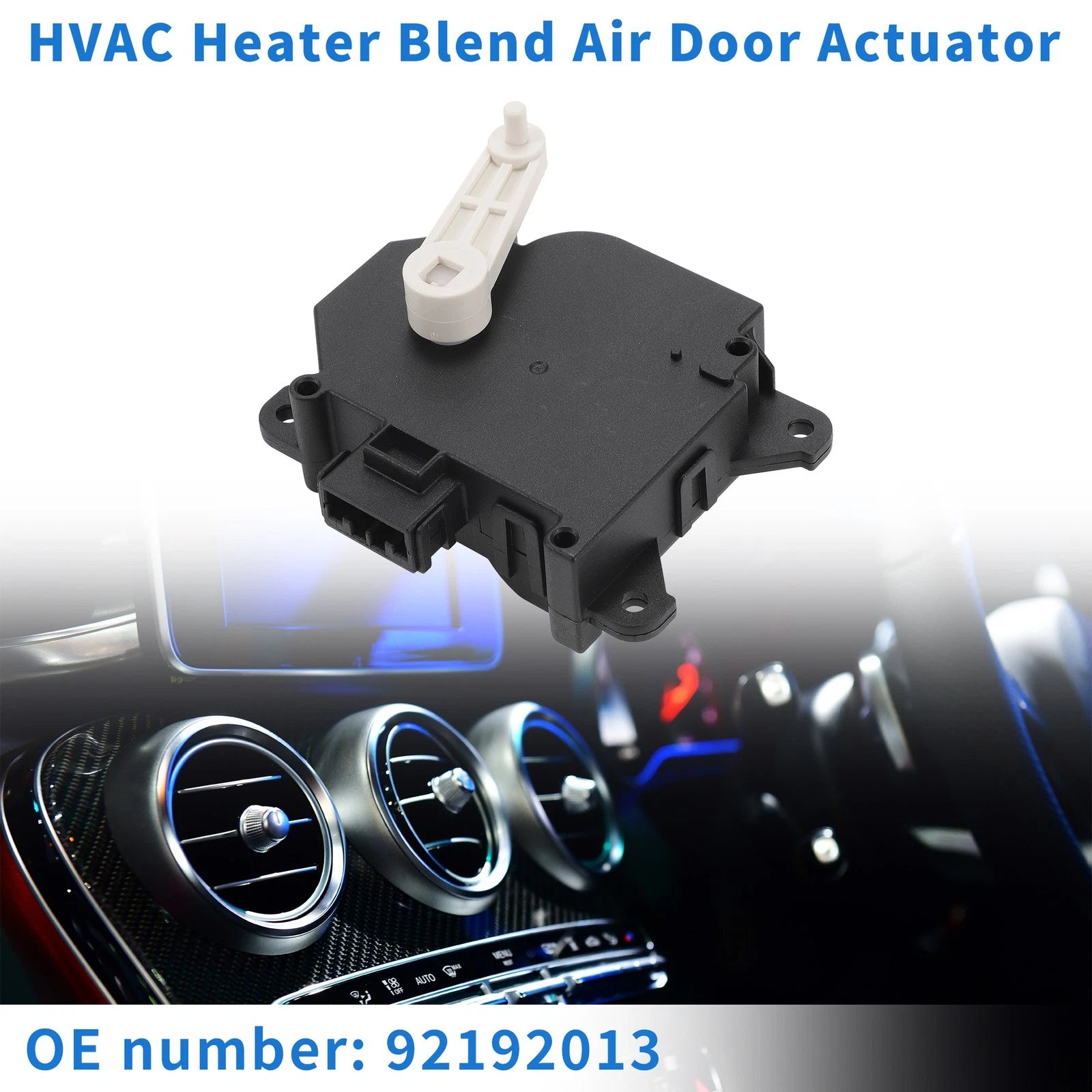 HVAC Heater Blend Door Control Actuator Replacement for Chevrolet SS (2014–2015)