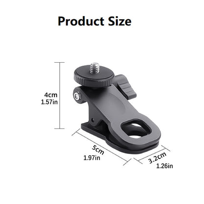 Set of 2 PVC Sun Visor Fixing Bracket Holders for Insta360 OneX2/X3