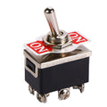 12V 20A Metal Toggle Switch for Universal Applications (On/Off/On)