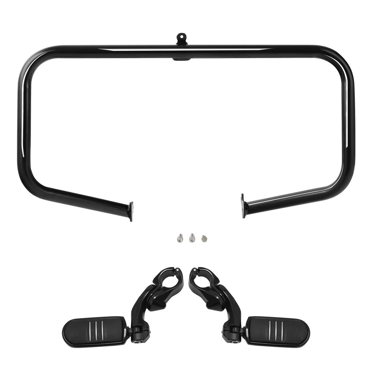 Engine Guard Crash Bar Foot Pegs for Harley Touring (2009–2024)
