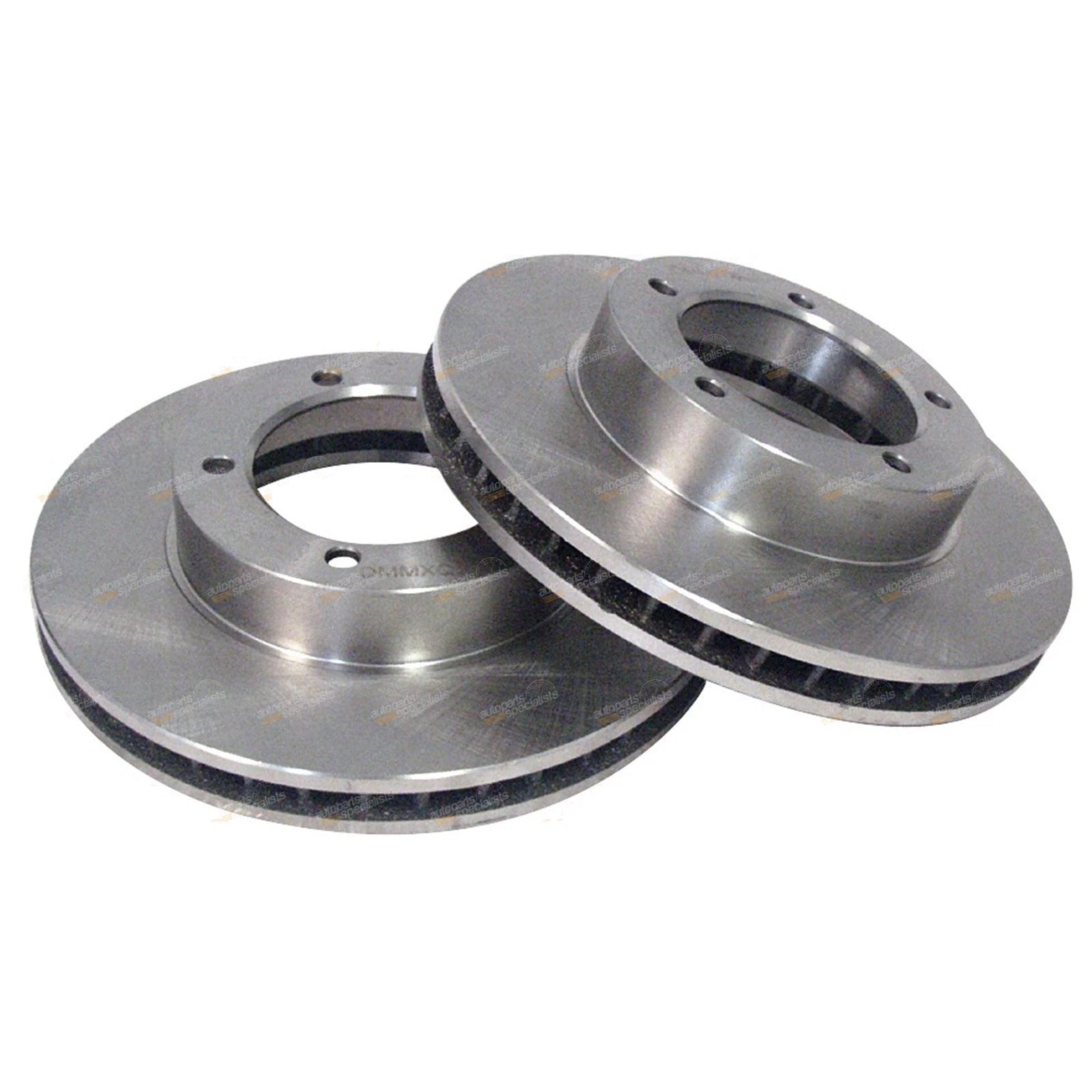 2 Front Disc Brake Rotors for Subaru Outback (2000–2015)